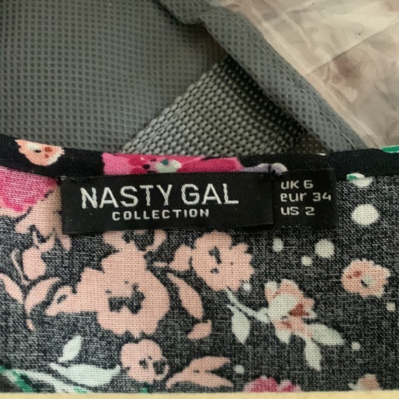 Multicolored floral wrap maxi dress - Picture 4 of 5